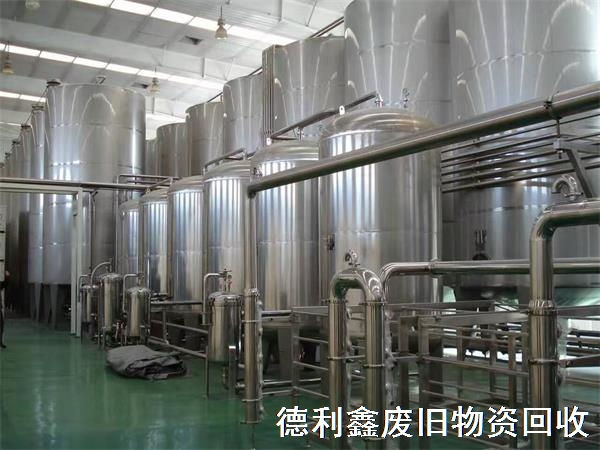 飲料設備回收，飲料廠整廠回收，免費拆除回收