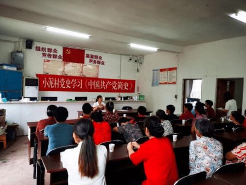 錢塘鎮各黨支部深入開展《中國共產黨簡史》學習活動